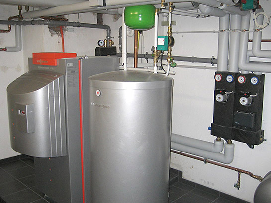 Beispiele für heizungstechnische Gewerke