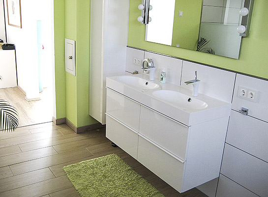 Beispiele für Badsanierungen bzw. Badneubauten