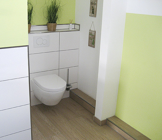 Beispiele für Badsanierungen bzw. Badneubauten